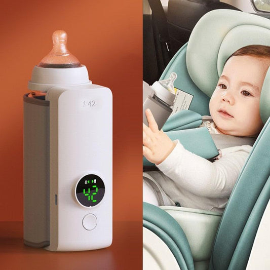 Baby Bottle Warmer w/ USB Charging And Digital Display